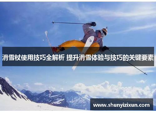 滑雪杖使用技巧全解析 提升滑雪体验与技巧的关键要素